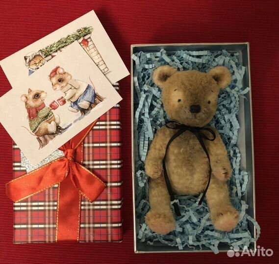 Мишка Тедди. Игрушка, ручая работа