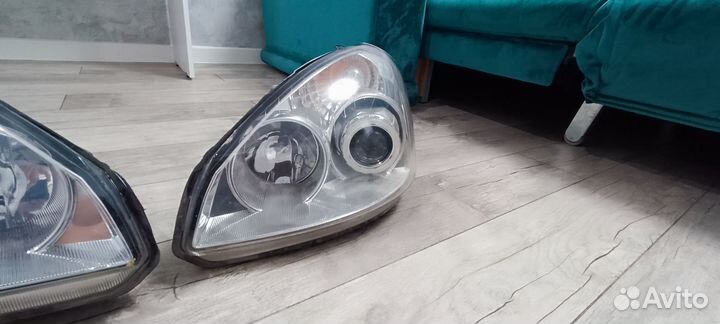 Передние фары на priora 1