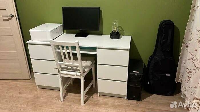 Стол Мори две тумбы