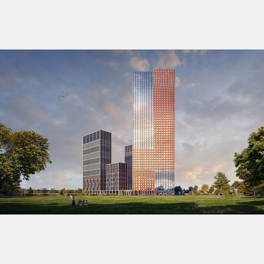 Квартира-студия, 25,2 м², 23/45 эт.