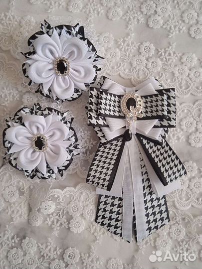 Школьный галстук, банты