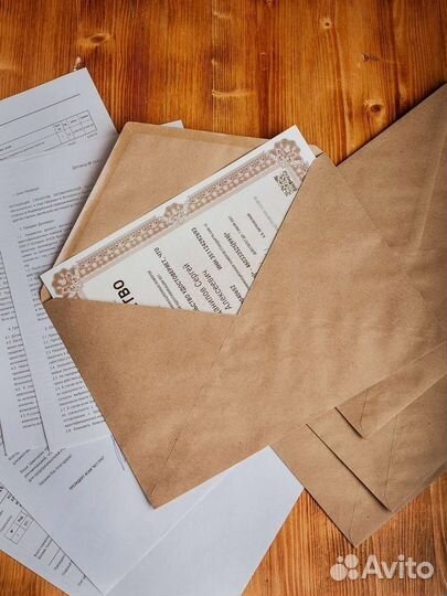 Крафтовый конверт С4/А4 (229х324 мм)