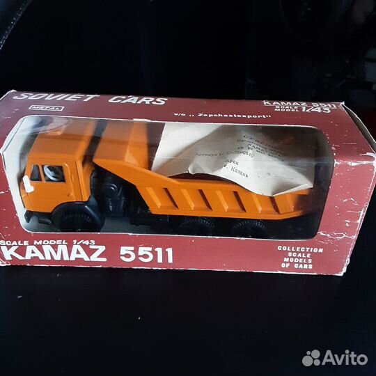 Урал 4320. Камаз 5511.СССР. самосвал