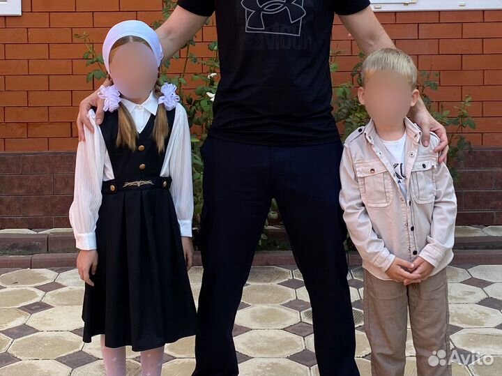 Сарафан школьный детский