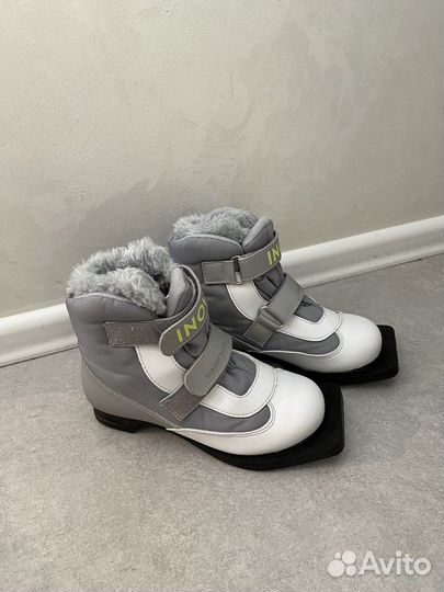 Лыжные ботинки детские 33 размера