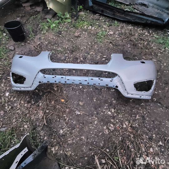 Бампер передний hyundai santa fe 2рест