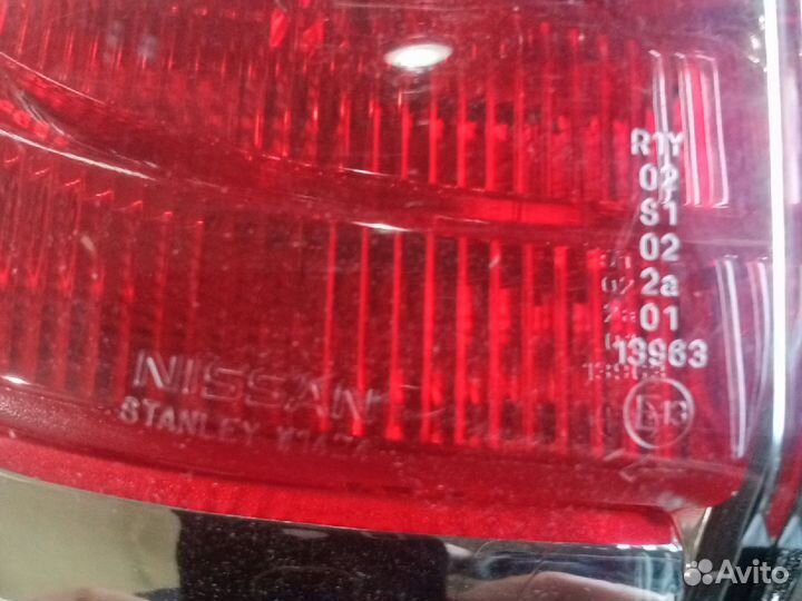Задние фонари Nissan Patrol Y62