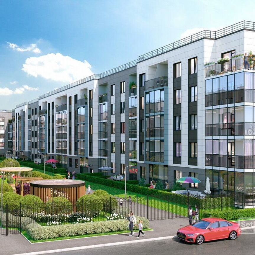 1-к. квартира, 34,7 м², 1/5 эт.