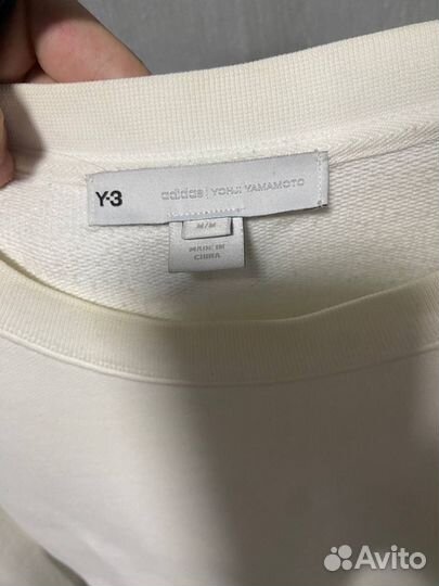Yohji yamamoto y-3 свитшот оригинал