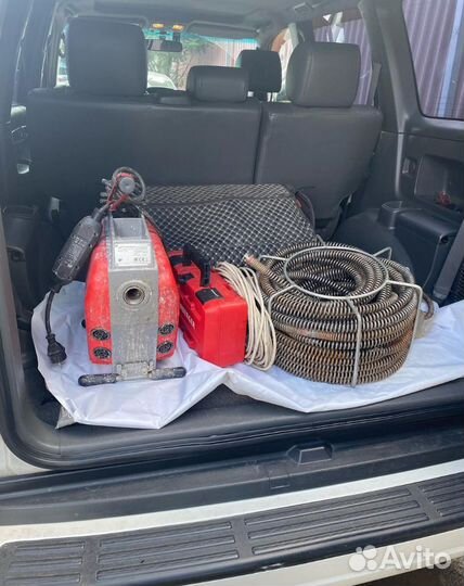 Прочистка труб, устранение засоров 24/7