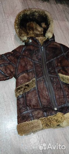 Натуральные дубленкаи, шапки, варежки пакетом