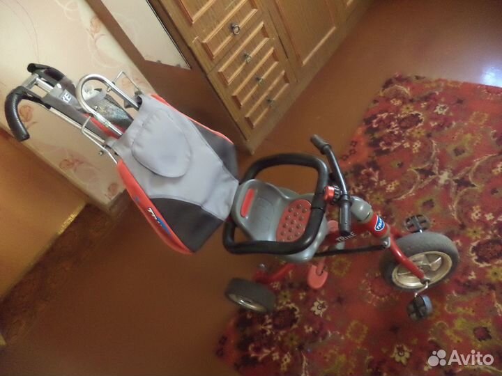 Коляска -3-х колесный велосипед
