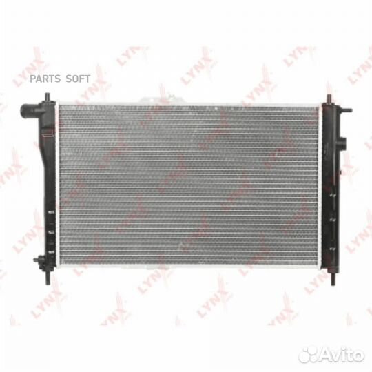 Lynxauto RB1028 Радиатор охлаждения паяный MT