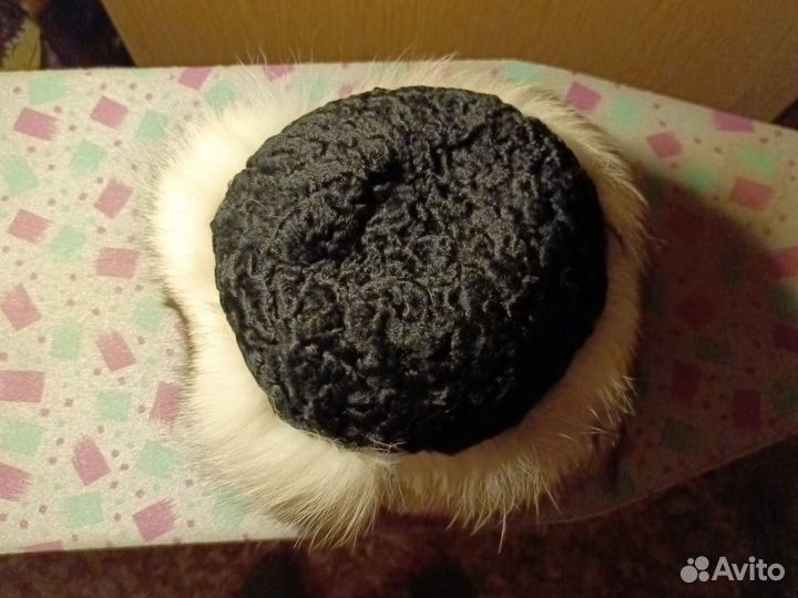 Шапка женская меховая натуральная