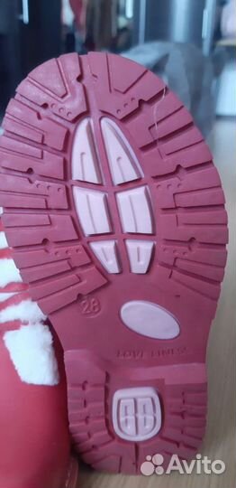 Ботинки для девочки