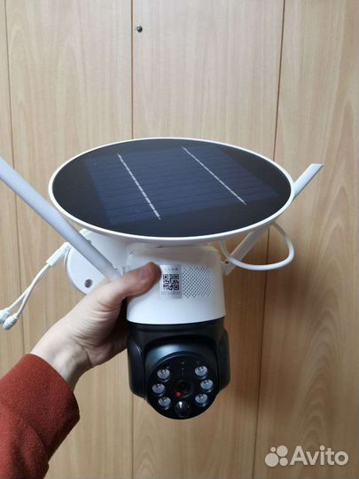 Камера видеонаблюдения 5mp4G на солнечных батареях
