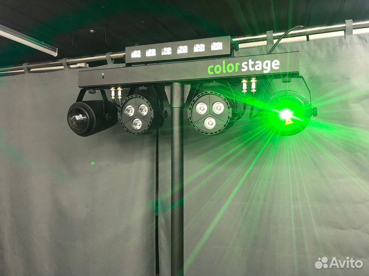 Комплект светомузыки со стойкой и чехлом