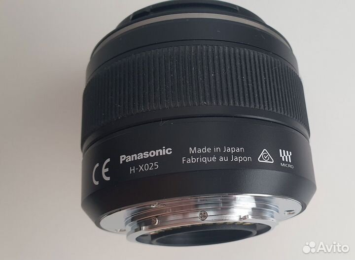 Объектив Panasonic Leica Summilux 25mm f/1.4