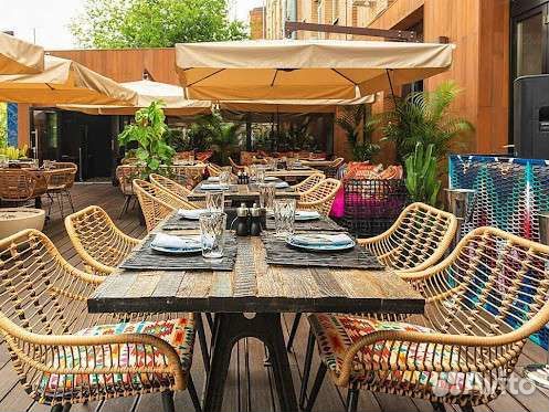 Зонты для кафе и ресторана на боковой опоре