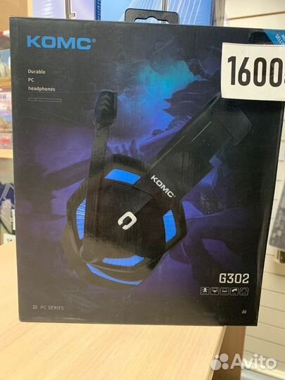 Гарнитура игровая для компьютера Komc G302