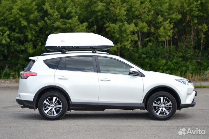 Автобокс Турино-1 белый матовый 410 литров. 175см