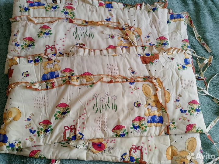 Бортики в детскую кроватку