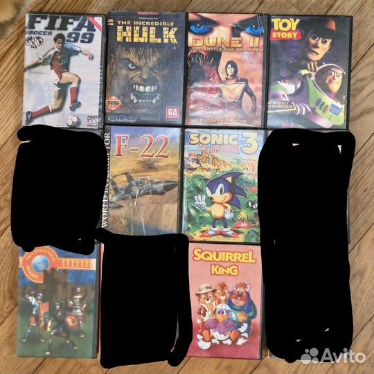 Картриджи для Сеги