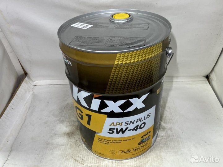 Kixx G1 5W40 SN Plus 20л