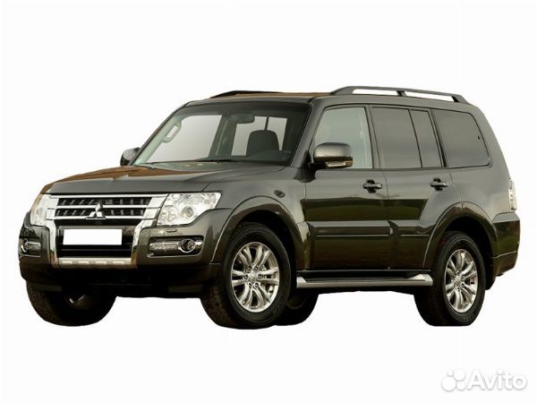 Молдинг переднего бампера mitsubishi pajero 15-20 RH