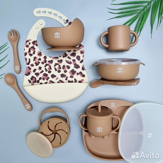 Детская силиконовая посуда Маленькие Наследники