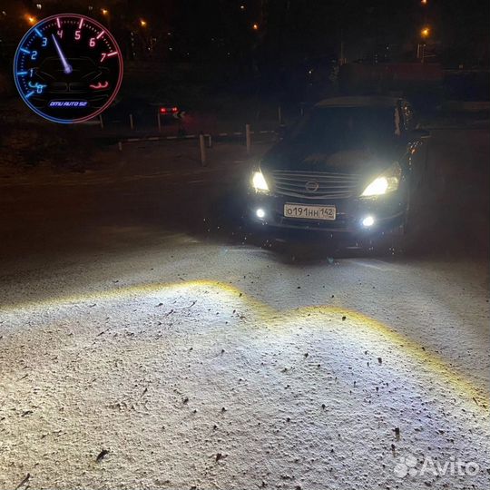 Светодиодные LED птф Nissan Almera, Teana, Symbol