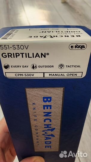 Нож складной Benchmade Griptilian 551 s30v