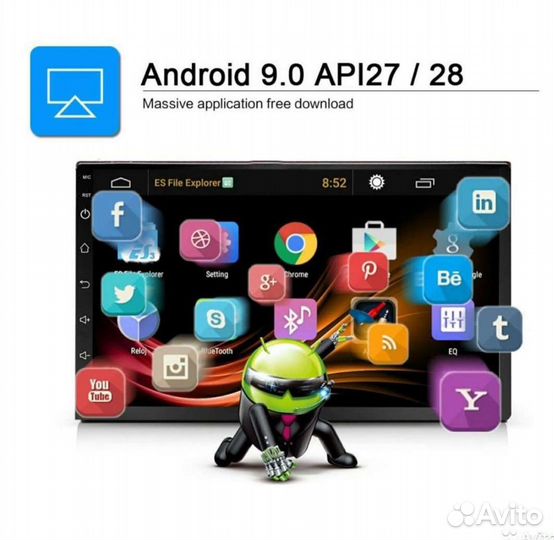 Магнитола android на все марки авто