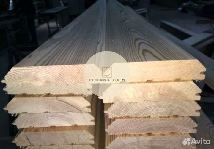 Имитация бруса лиственница