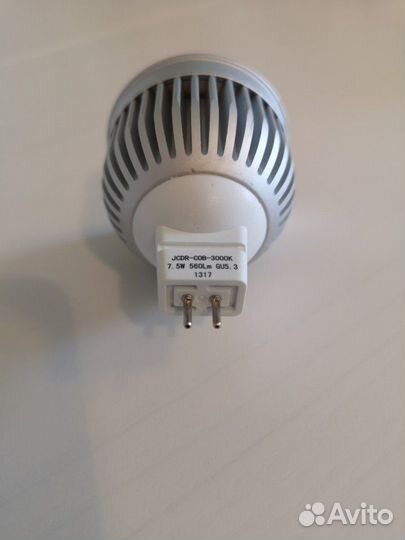 Лампа светодиодная Jazzway COB 7.5W 3000K GU5.3