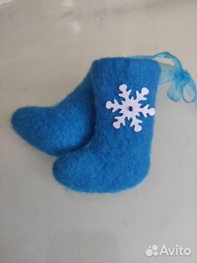 Елочные игрушки Валенки