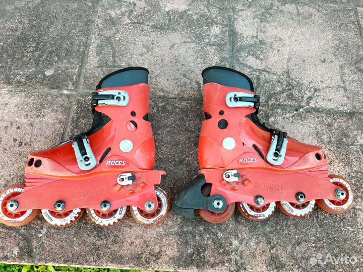 Роликовые коньки детские раздвижные, 25-29 р