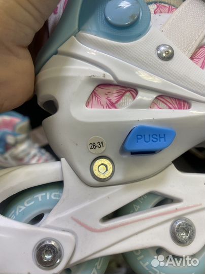 Роликовые коньки детские для девочки