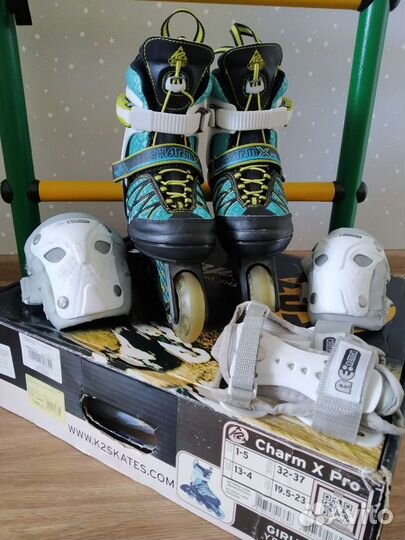 Роликовые коньки детские K2 Charm X Pro