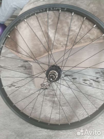 Обод dartmoor 26 и диск в сборе на промах novatec