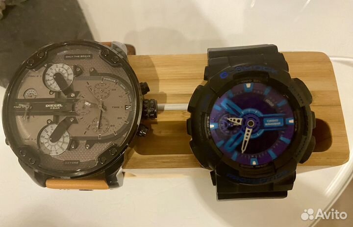 Часы мужские casio g shock, diesel