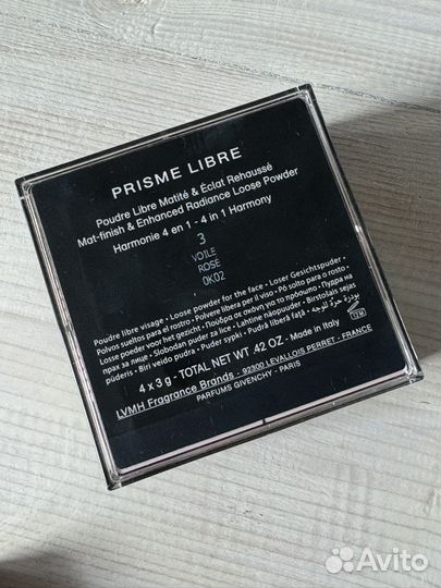 Пудра Givenchy prisme libre 03 voile rose