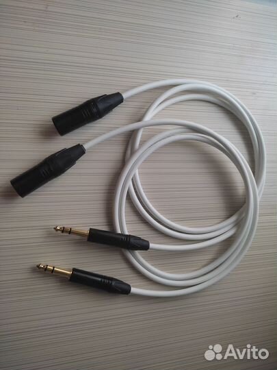 Кабели балансные XLR-TRS Canare (made in Japan)