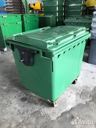 Мусорный контейнер пластиковый 1100л GC-1275