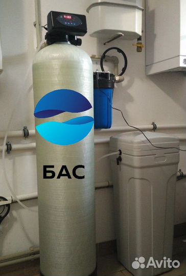 Очистка воды из скважины для коттеджа умягчения