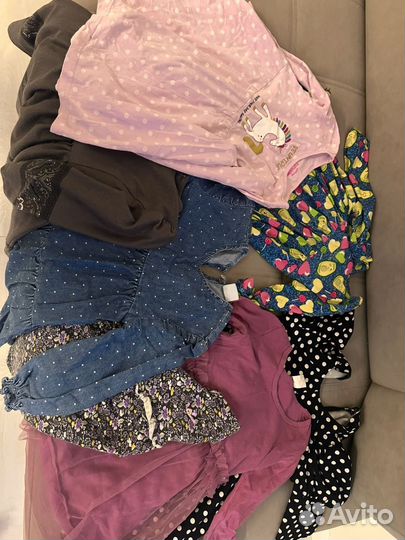 Пакет платьев в садик 116-128