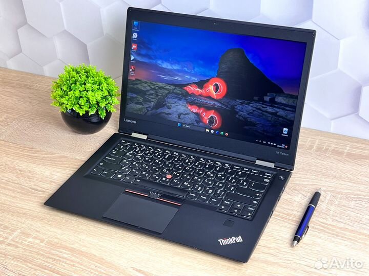 Lenovo X1 Carbon 4Gen (i7-6600U/16Gb/SSD512/ips)