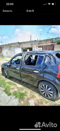 Renault Sandero на запчасти