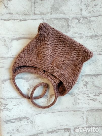 Шапка детская мишка 48-50 см