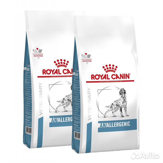 Royal Canin Anallergenic для собак 3кг и 8кг